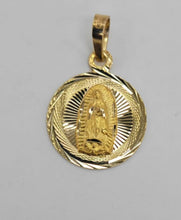 Load image into Gallery viewer, 10KT VIRGIN MARY, NEW, REAL GOLD PENDANT
