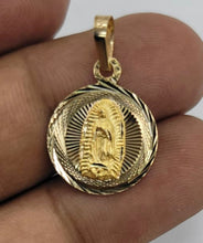 Load image into Gallery viewer, 10KT VIRGIN MARY, NEW, REAL GOLD PENDANT
