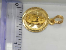 Load image into Gallery viewer, 10KT VIRGIN MARY, NEW, REAL GOLD PENDANT
