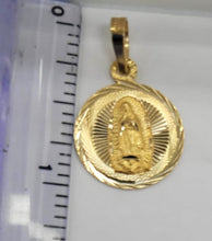 Load image into Gallery viewer, 10KT VIRGIN MARY, NEW, REAL GOLD PENDANT
