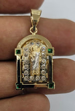 Load image into Gallery viewer, 10KT Saint Jude Real Gold pendant,Diamond cut, Brand New, Premium Quality.
