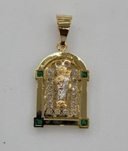 Load image into Gallery viewer, 10KT Saint Jude Real Gold pendant,Diamond cut, Brand New, Premium Quality.
