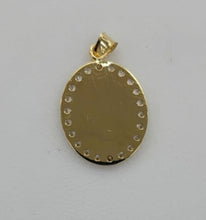 Load image into Gallery viewer, 10KT Saint Fatima Real Gold pendant,Diamond cut Brand New, Premium Quality.
