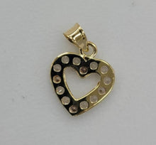 Load image into Gallery viewer, 10KT Heart Real Gold pendant,Diamond cut, Brand New, Premium Quality
