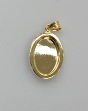 Load image into Gallery viewer, 10KT Virgin mary Real Gold pendant Diamond cut, Brand New, Premium Quality
