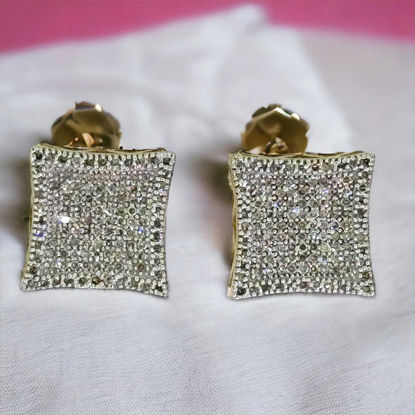 10K Diamond Earrings