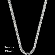 Load image into Gallery viewer, Sterling Silver Tennis CZ Necklace
